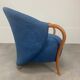 Cinna armchair, 1980 design, pop blue.