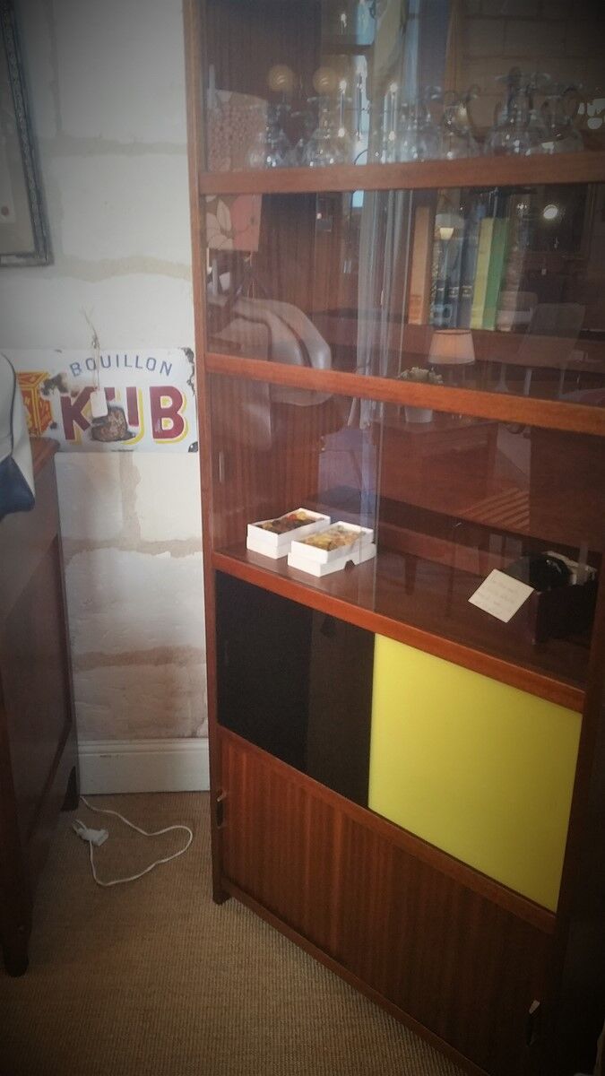 Vintage teak bookcase