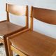 4 Danish mid century chairs by Kvetny & Sønners