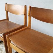 4 Danish mid century chairs by Kvetny & Sønners