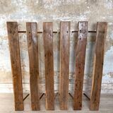 Primitive oak bench