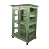 Ancien garde-manger vaisselier en teck birman