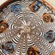 Romanian handicraft ceramic plate