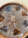 Romanian handicraft ceramic plate