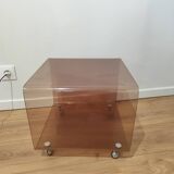 Acrylic side table