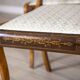 Chaises anglaises du 19ème siècle dans le style Sheraton, ensemble de 5