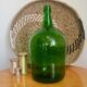 Dame jeanne vintage verte