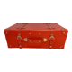 Red suitcase