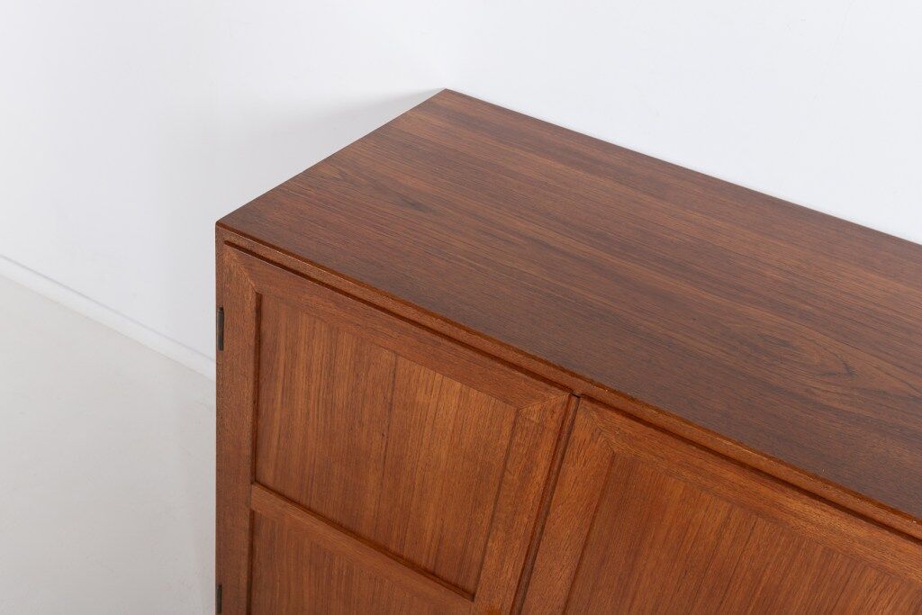 Set of 3 teak cabinets by Tove and Edvard Kindt-Larsen for Thorald Madsen, 1950s