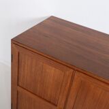 Set of 3 teak cabinets by Tove and Edvard Kindt-Larsen for Thorald Madsen, 1950s