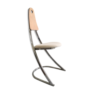 Vintage chromed chair