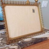 Golden metal frame from the 60s