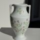 Small porcelain amphora from the Royal Lily of Limoges, limited edition, decorated.