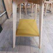 Vintage side table with tapered legs