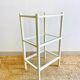 Off-white Bakelite shelf by Makio Hasuike for Gedy 1970