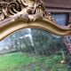 Large golden mirror late 19th