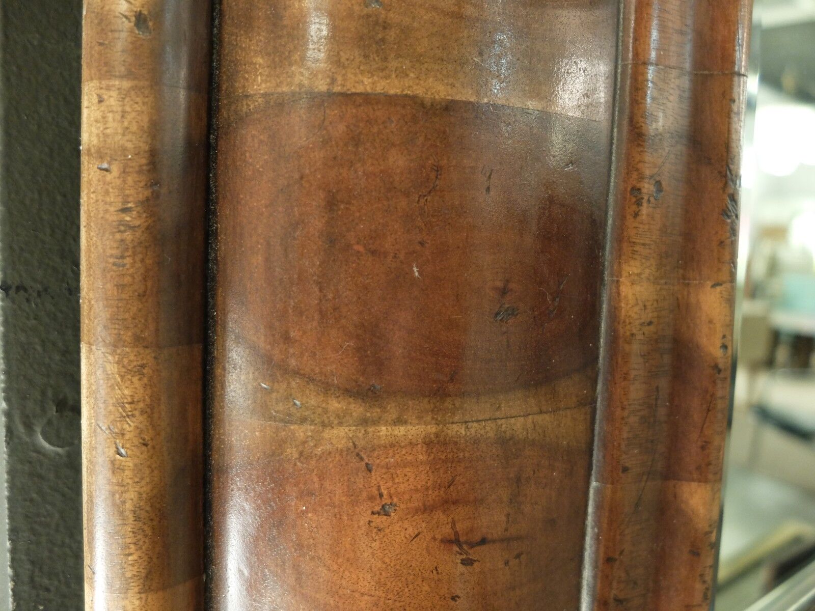 Wooden mirror 117x81cm