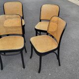 Set of 4 Hoffmann chairs