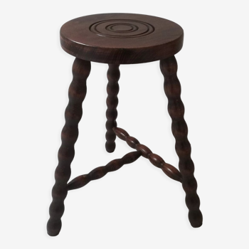 Vintage tripod stool