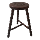 Tabouret tripode vintage