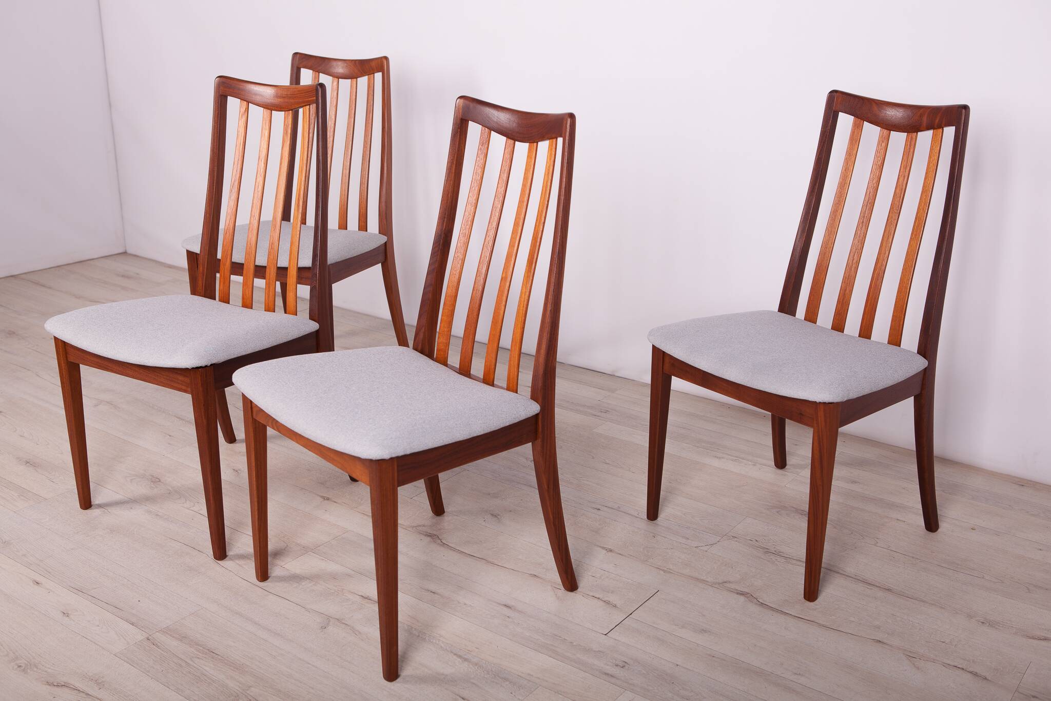 Teak Dining Chairs by Leslie Dandy for G-Plan, 1960s, Set of 4