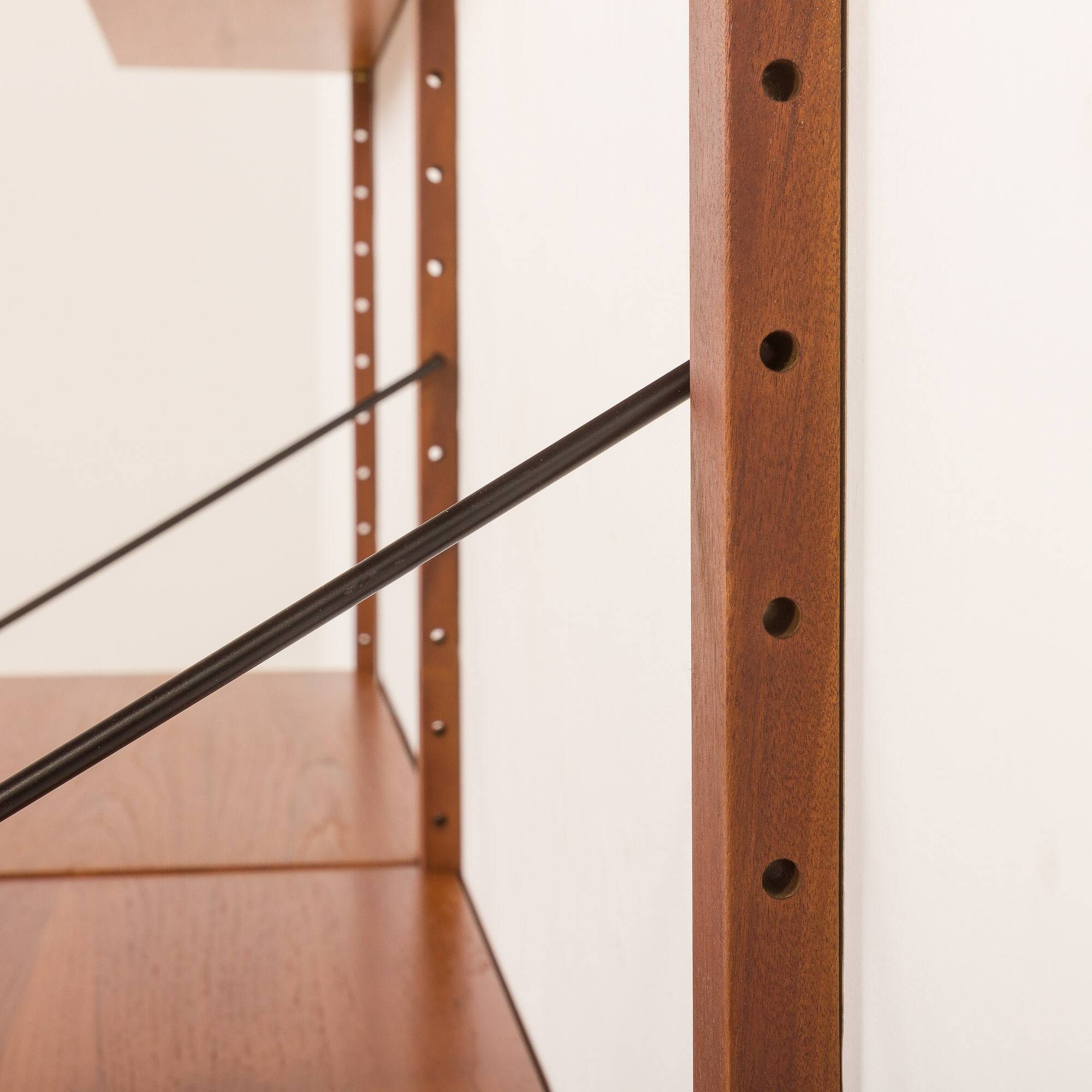 Poul Cadovius teak wall unit for Cado, 1960s