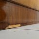 Superb English Art Deco wardrobe in burr walnut – 1930s