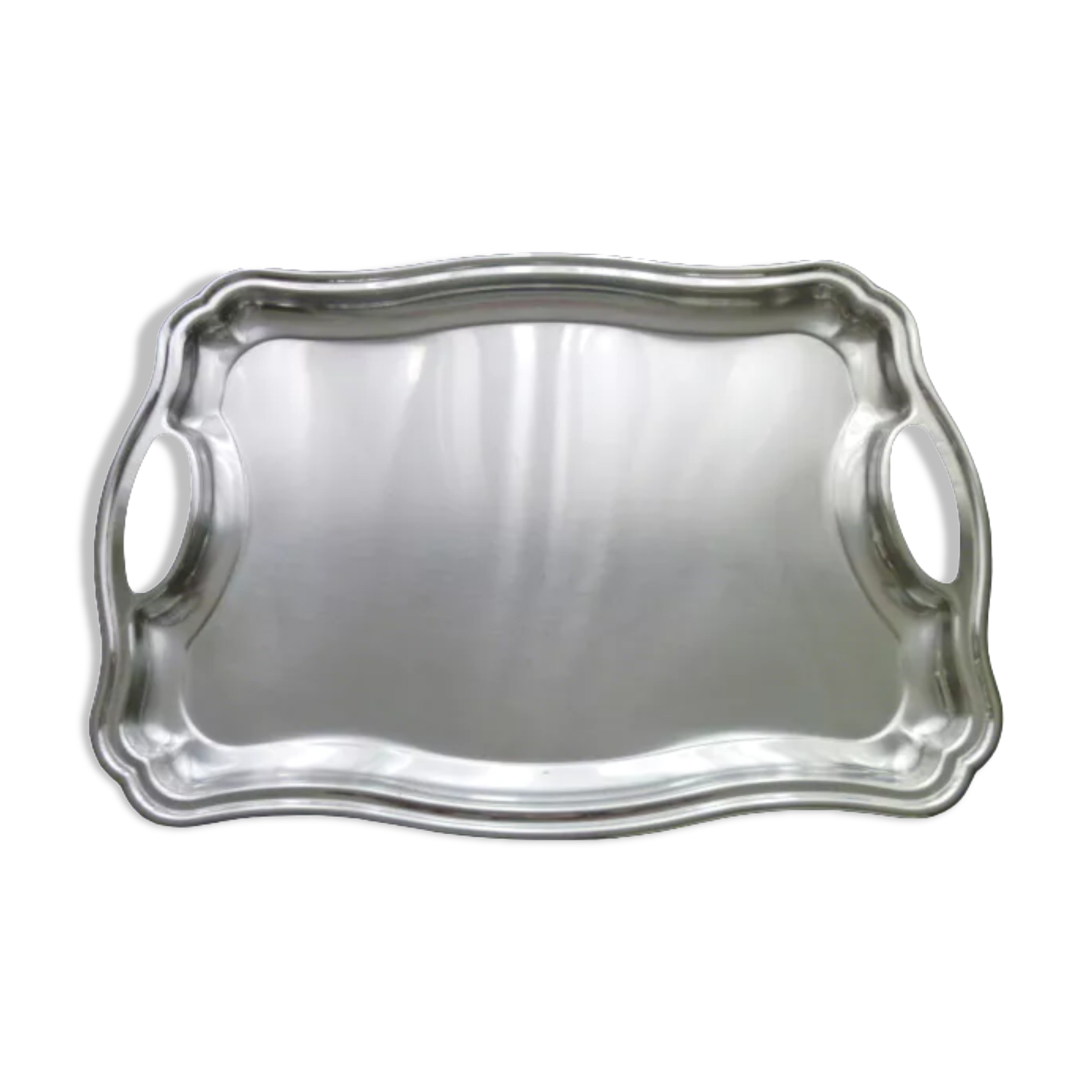 Stainless steel serving tray 30.5 x 43.5 cm