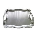 Stainless steel serving tray 30.5 x 43.5 cm