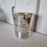 Art Deco silver-plated champagne bucket from Argit Paris, 19th century