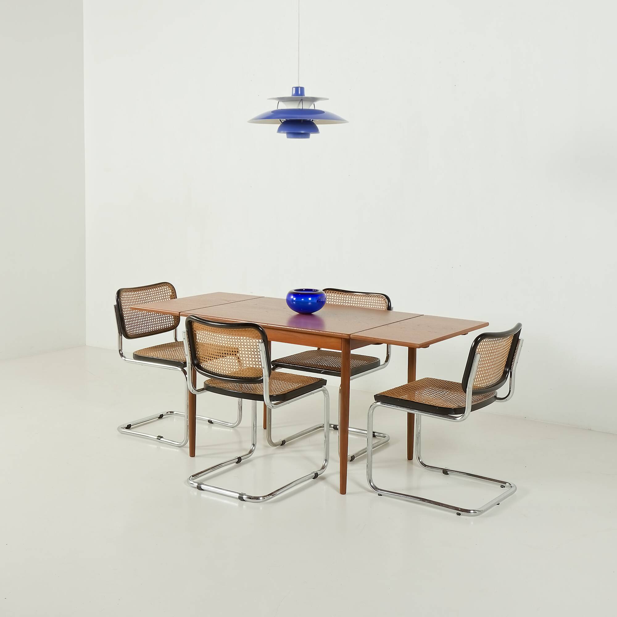 Small Danish teak drop leaf table, 1960s