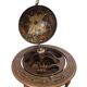 Vintage bar globe / bar furniture with decorative globe