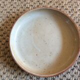 Series of 4 stoneware plates