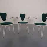 Garden Sofa and Chairs from Mauser, 1960s, Set of 4