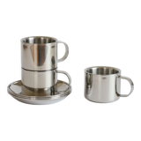 Set of 3 metal cups