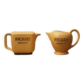 Pair of Ricard pitchers