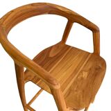 Solid teak stool / bar stool