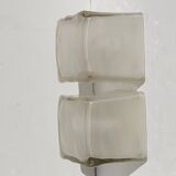 2 Ikea glass ice lamps, 80s