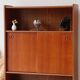 Vintage Scandinavian teak bookshelf – 1960s