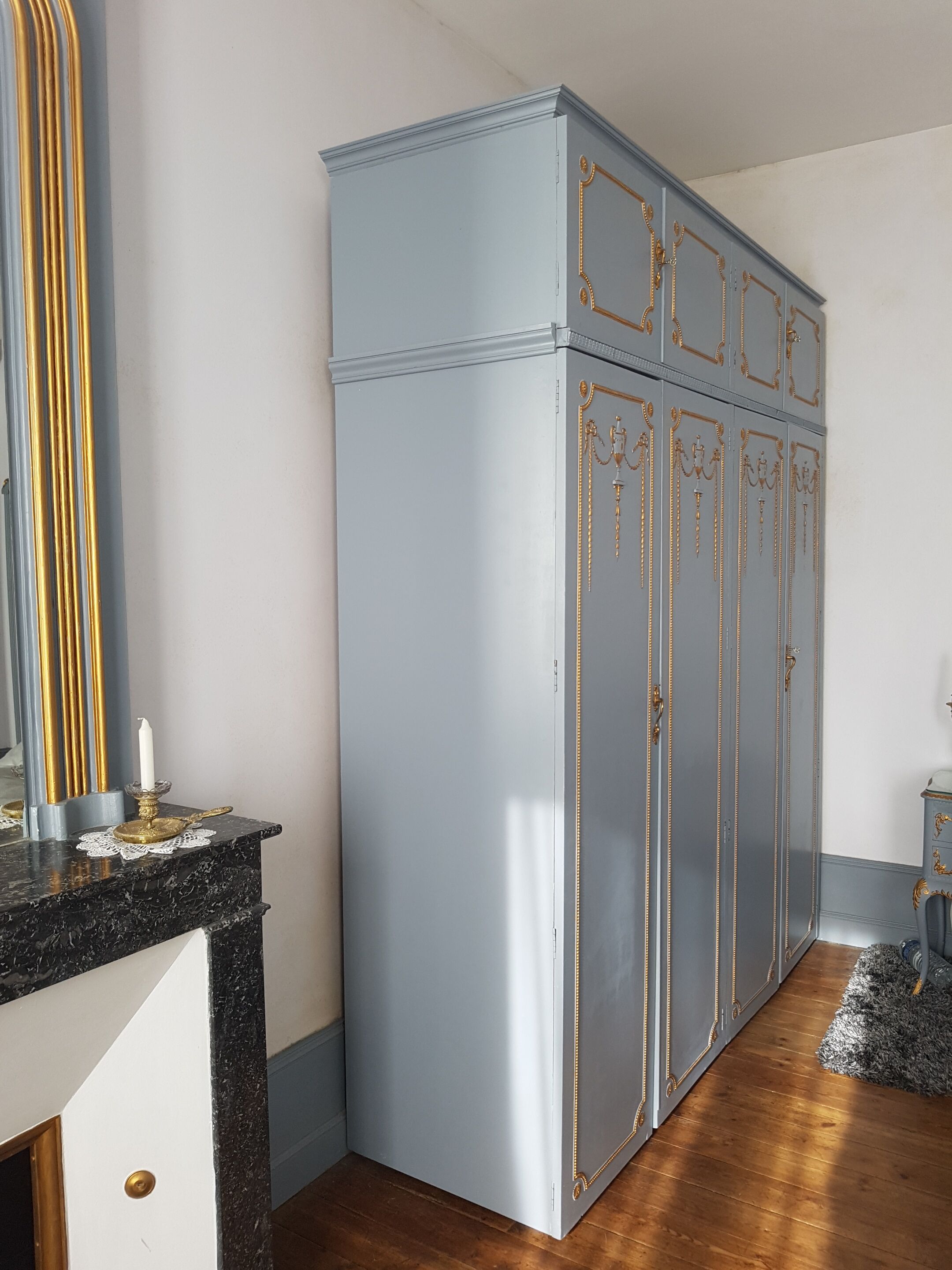 Louis XV style wardrobe