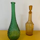 Empoli carafe with bubbled glass