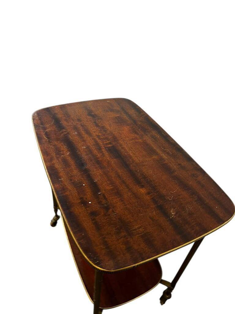 Vintage bar cart / cart / small rolling table