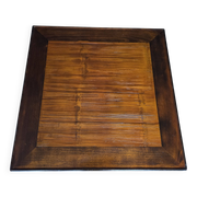 Table basse en bois massif et bambou Roche & Bobois