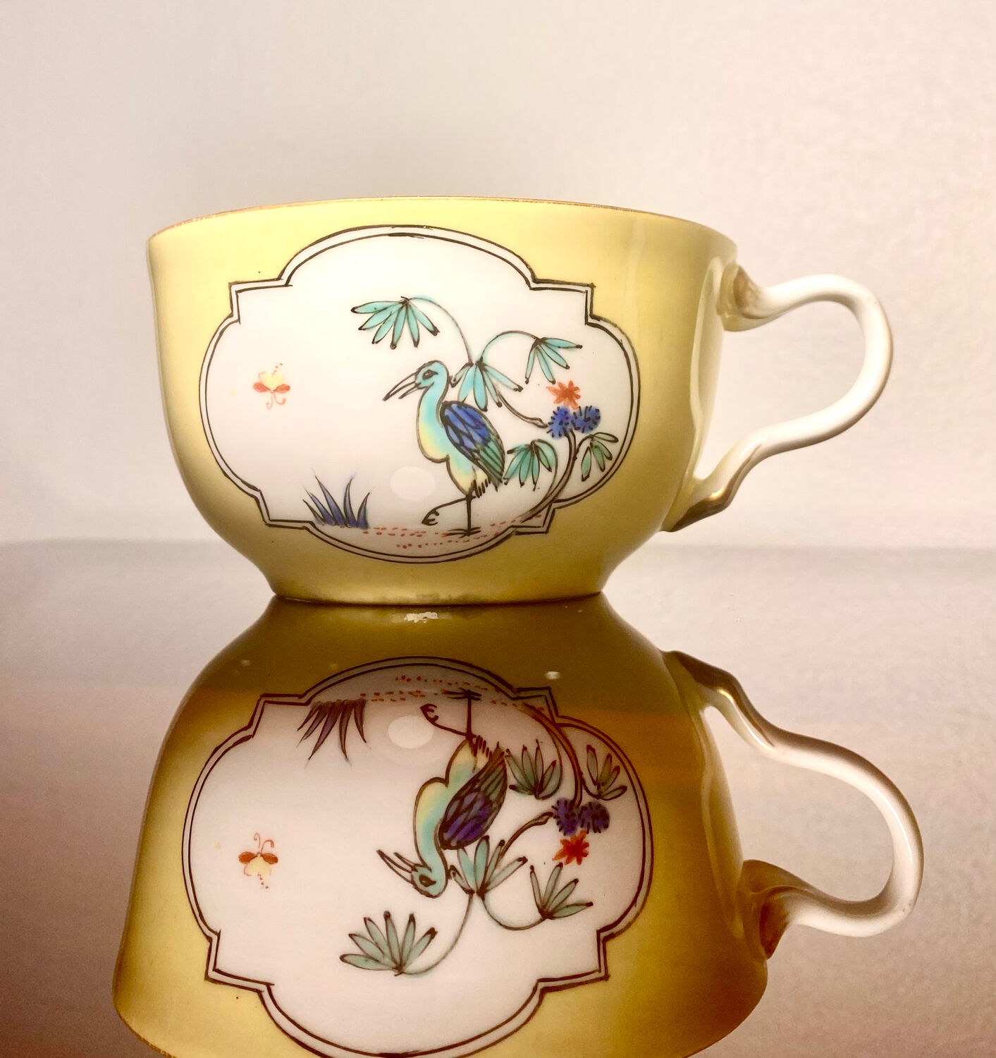 Samson porcelain cups 19eme