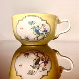Tasses en porcelaine Samson 19eme