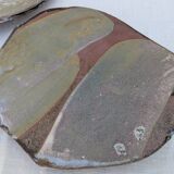 Georges Sybesma trois plats  céramique grès vers 1990/2000