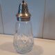 Saupoudreuse sucrier en cristal