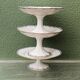 Set of 3 Art Deco compotes Balleroy Frères, Limoges