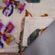 Vintage rose kilim rug 170x240cm shabby wool and silk, boho medium 2544