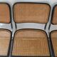Lot de 4 chaises Cesca B32 par Marcel Breuer